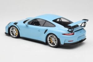 Porsche 911 991.1 GT3 RS Modra Mat Platišča Minichamps 1:18 153066235 Kovina – slika 5 od 6