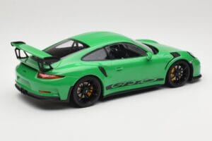 Porsche 911 991.1 GT3 RS Zelena Črna Platišča Minichamps 1:18 153066228 Kovina – slika 2 od 6