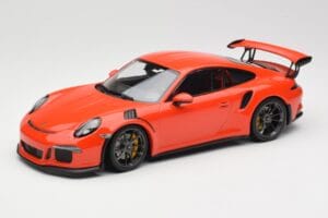 Porsche 911 991.1 GT3 RS Lava Orange Minichamps 1:18 155066220 Kovina