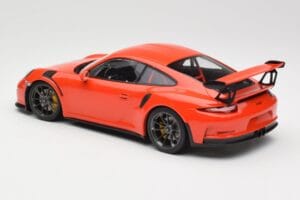 Porsche 911 991.1 GT3 RS Lava Orange Minichamps 1:18 155066220 Kovina – slika 5 od 6