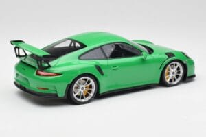 Porsche 911 991.1 GT3 RS Lizard Zelena & Srebrna Kolesa Minichamps 1:18 153066229 Kovina – slika 2 od 6