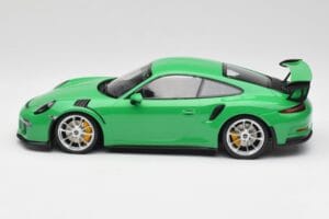 Porsche 911 991.1 GT3 RS Lizard Zelena & Srebrna Kolesa Minichamps 1:18 153066229 Kovina – slika 3 od 6