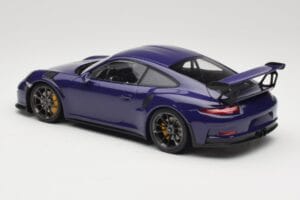 Porsche 911 991.1 GT3 RS Ultraviolet Minichamps 1:18 155066221 Kovina – slika 5 od 6