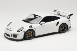 Porsche 911 991.1 GT3 RS Bela Črna Platišča Minichamps 1:18 153066224 Kovina