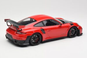 Porsche 911 GT2 RS 991.2 Rdeč Črna Platišča Minichamps 1:18 155068307 Kovina – slika 2 od 6