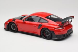 Porsche 911 GT2 RS 991.2 Rdeč Črna Platišča Minichamps 1:18 155968307 Kovina – slika 5 od 6