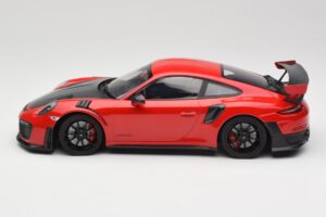 Porsche 911 GT2 RS 991.2 Rdeč Črna Platišča Minichamps 1:18 155968307 Kovina – slika 3 od 6