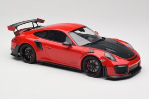 Porsche 911 GT2 RS 991.2 Rdeč Črna Platišča Minichamps 1:18 155968307 Kovina – slika 4 od 6
