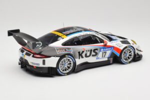 Porsche 911 991.2 GT3 R #17 Kues Team 75 Bernhard M. Christensen / K. Cairoli 24 Hours of Nurburgring 2018 Minichamps 1:18 15 – slika 2 od 6