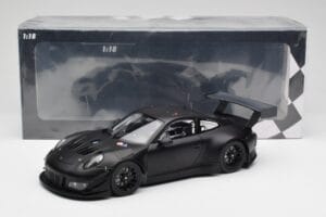 Porsche 911 991.2 GT3 R Matte Black Minichamps 1:18 155186901 Kovina – slika 6 od 6