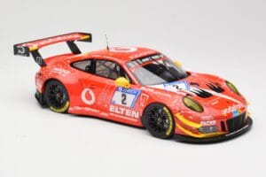 Porsche 911 991.2 GT3 R #2 Team Gigaspeed S. Bockmann 24 Hours of Nurburgring 2018 Minichamps 1:18 155186902 Kovina – slika 4 od 6