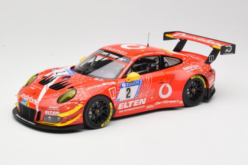 Porsche 911 991.2 GT3 R #2 Team Gigaspeed S. Bockmann 24 Hours of Nurburgring 2018 Minichamps 1:18 155186902 Kovina