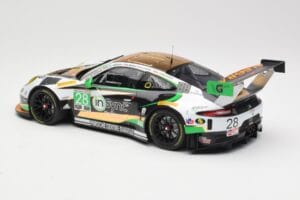 Porsche 911 991.2 GT3 R #28 Alegra Motorsports D. de Quesada / M. Morad Class Winners 24 Hours of Daytona 2017 Minichamps 1:1 – slika 5 od 6