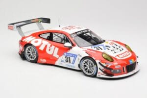 Porsche 911 991.2 GT3 R #31 Frikadelli Racing K. Bachler / M. Christensen 24 Hours of Nurburgring 2017 Minichamps 1:18 155176 – slika 4 od 6