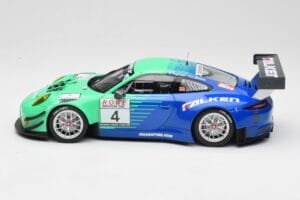 Porsche 911 991.2 GT3 R #4 Falken Motorsports J. Bergmeister / M. Ragginger VLN Westfalenfahrt 2017 Minichamps 1:18 155176904 – slika 3 od 6