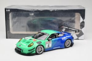 Porsche 911 991.2 GT3 R #4 Falken K. Bachler / M. Ragginger VLN Winner Round 6 2018 Minichamps 1:18 153186994 Kovina – slika 6 od 6