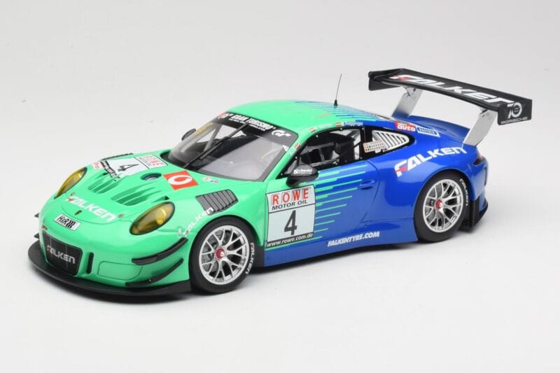 Porsche 911 991.2 GT3 R #4 Falken K. Bachler / M. Ragginger VLN Winner Round 6 2018 Minichamps 1:18 153186994 Kovina