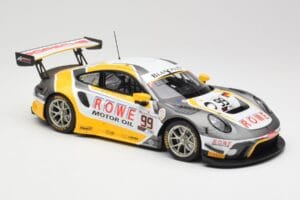 Porsche 911 991.2 GT3 R #99 Rowe Racing D. Olsen / M. Campbell 24 Hours of Spa 2019 Minichamps 1:18 155196099 Kovina – slika 4 od 6