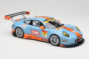 Porsche 911 991.2 GT3 R Pacific Gulf Racing #9 J. Lammers / K. Miura Super GT 300 Series 2017 Minichamps 1:18 155176909 Kovin – slika 4 od 6
