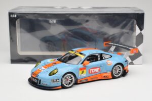 Porsche 911 991.2 GT3 R Pacific Gulf Racing #9 J. Lammers / K. Miura Super GT 300 Series 2017 Minichamps 1:18 155176909 Kovin – slika 6 od 6