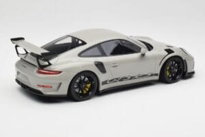 Porsche 911 991.2 GT3 RS Chalk Wording Črna Platišča Minichamps 1:18 153068230 Kovina – slika 2 od 6