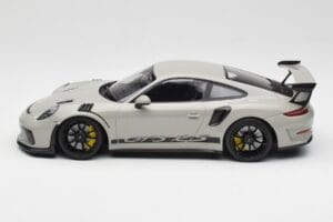 Porsche 911 991.2 GT3 RS Chalk Wording Črna Platišča Minichamps 1:18 153068230 Kovina – slika 3 od 6