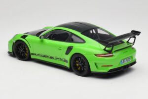 Porsche 911 991.2 GT3 RS Weissach Package Zelen Minichamps 1:18 153068233 Kovina – slika 5 od 6