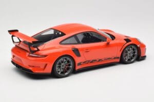 Porsche 911 991.2 GT3 RS Lava Orange & Srebrna Platišča Minichamps 1:18 155068225 Kovina – slika 2 od 6