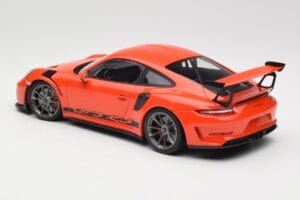 Porsche 911 991.2 GT3 RS Lava Orange & Srebrna Platišča Minichamps 1:18 155068225 Kovina – slika 5 od 6