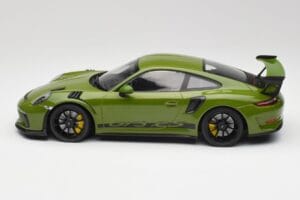 Porsche 911 991.2 GT3 RS Lizard Zelen S Črnimi Platišči Minichamps 1:18 155068233 Kovina – slika 3 od 6