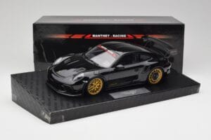 Porsche 911 991.2 GT3 RS Manthey Racing Črna Minichamps 1:18 MR-911-GT3RS-1803 Kovina – slika 6 od 6