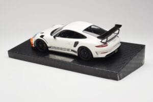 Porsche 911 991.2 GT3 RS Manthey Racing Bel & Modra & Oranžna Minichamps 1:18 MR-911-GT3RS-1805 Kovina – slika 5 od 6