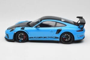Porsche 911 991.2 GT3 RS Miami Modra Weissach Package & Črna Magnezijeva Kolesa Minichamps 1:18 153068231 Kovina – slika 3 od 6