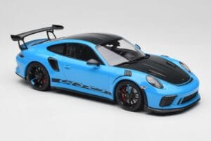 Porsche 911 991.2 GT3 RS Miami Modra Weissach Package & Črna Magnezijeva Kolesa Minichamps 1:18 153068231 Kovina – slika 4 od 6