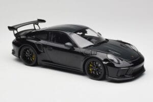 Porsche 911 991.2 GT3 RS Weissach Package Črna & Črna Kolesa Minichamps 1:18 153068228 Kovina – slika 4 od 6