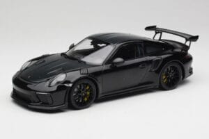 Porsche 911 991.2 GT3 RS Weissach Package Črna & Črna Kolesa Minichamps 1:18 153068228 Kovina