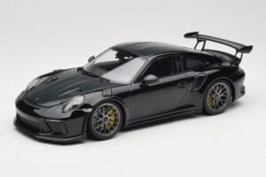 Porsche 911 991.2 GT3 RS Weissach Package Črna Srebrna Magnezijeva Platišča Minichamps 1:18 153068229 Kovina