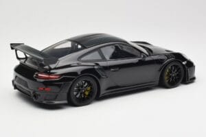 Porsche 911 991.2 GT3 RS Weissach Package Črn S Črnimi Platišči Minichamps 1:18 153068321 Kovina – slika 2 od 6
