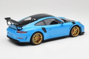 Porsche 911 991.2 GT3 RS Weissach Package Modra & Zlata Kolesa Minichamps 1:18 153068232 Kovina – slika 2 od 6