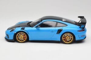 Porsche 911 991.2 GT3 RS Weissach Package Modra & Zlata Kolesa Minichamps 1:18 153068232 Kovina – slika 3 od 6