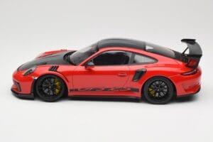 Porsche 911 991.2 GT3 RS Weissach Package Guards Red Črna Platišča Minichamps 1:18 153068223 Kovina – slika 3 od 6