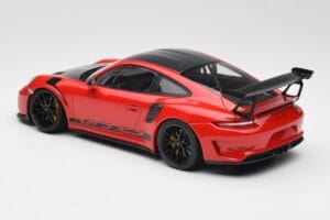 Porsche 911 991.2 GT3 RS Weissach Package Guards Red Črna Platišča Minichamps 1:18 153068223 Kovina – slika 5 od 6