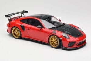 Porsche 911 991.2 GT3 RS Weissach Package Guards Red Zlata Magnezijeva Platišča Minichamps 1:18 153068236 Kovina – slika 4 od 6