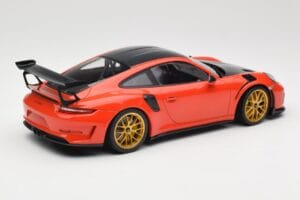 Porsche 911 991.2 GT3 RS Weissach Package Lava Orange Zlata Magnezijeva Platišča Minichamps 1:18 153068227 Kovina – slika 2 od 6