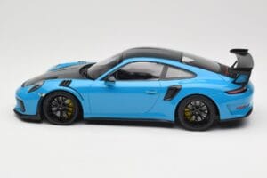 Porsche 911 991.2 GT3 RS Weissach Package Shark Blue Črna Magnezijeva Platišča Minichamps 1:18 153068224 Kovina – slika 3 od 6