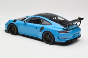 Porsche 911 991.2 GT3 RS Weissach Package Shark Blue Črna Magnezijeva Platišča Minichamps 1:18 153068224 Kovina – slika 5 od 6