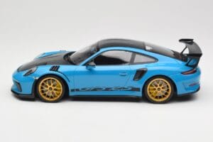 Porsche 911 991.2 GT3 RS Weissach Package Shark Blue Wording Zlata Magnezijeva Platišča Minichamps 1:18 153068237 Kovina – slika 3 od 6