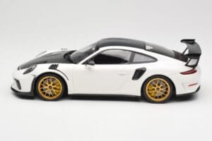 Porsche 911 991.2 GT3 RS Weissach Package Bela Zlata Magnezijeva Platišča Minichamps 1:18 153068238 Kovina – slika 3 od 6
