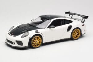 Porsche 911 991.2 GT3 RS Weissach Package Bela Zlata Magnezijeva Platišča Minichamps 1:18 153068238 Kovina