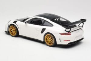 Porsche 911 991.2 GT3 RS Weissach Package Bela Zlata Magnezijeva Platišča Minichamps 1:18 153068238 Kovina – slika 5 od 6